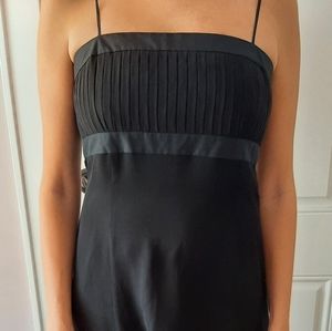 Ann Taylor Black Silk Dress 6